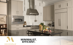 Monogram minimalist and efficient kitchen designs